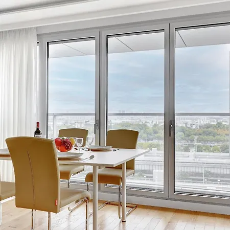Apartamento Mitterand, Penthouse Parisien Avec Balcon